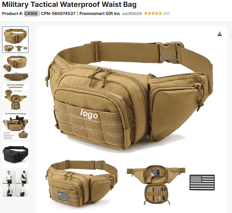 Rugged Outdoor Fanny Pack