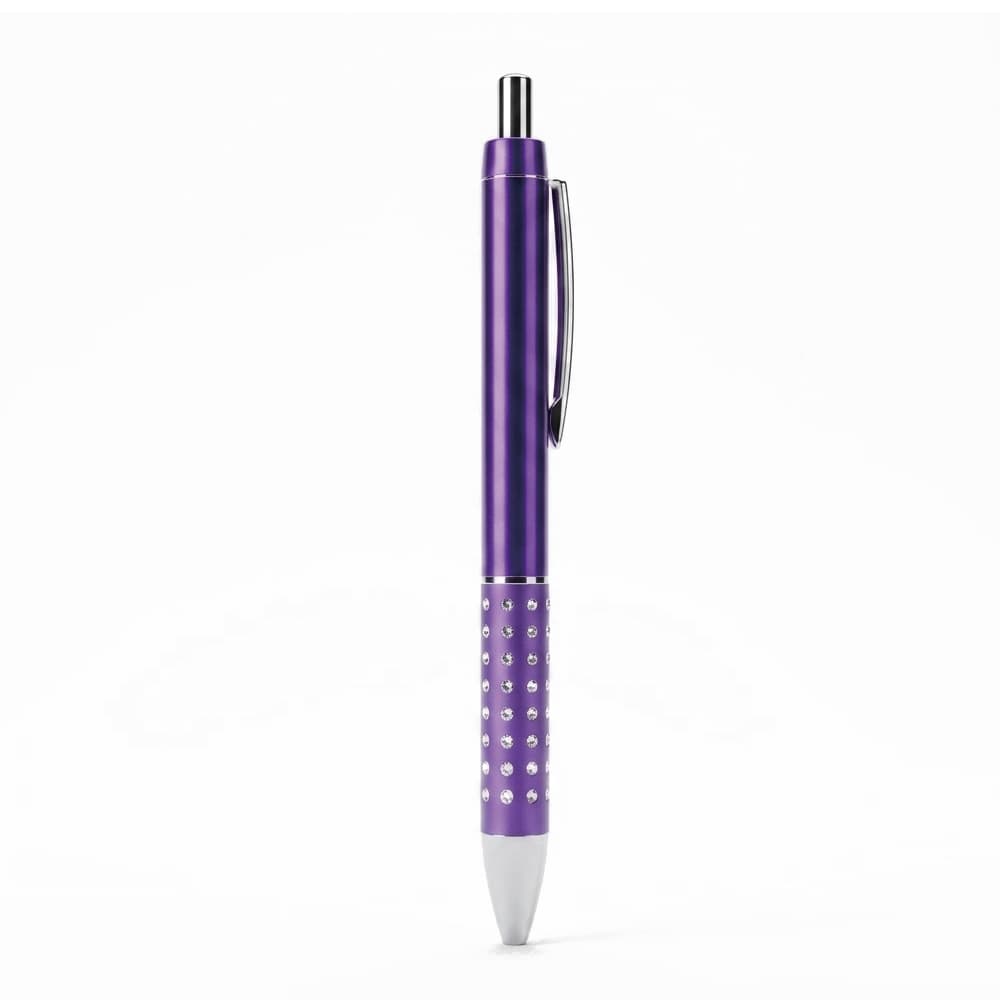 Rhinestone Accented Retractable Ballpoint Pen gallery 7