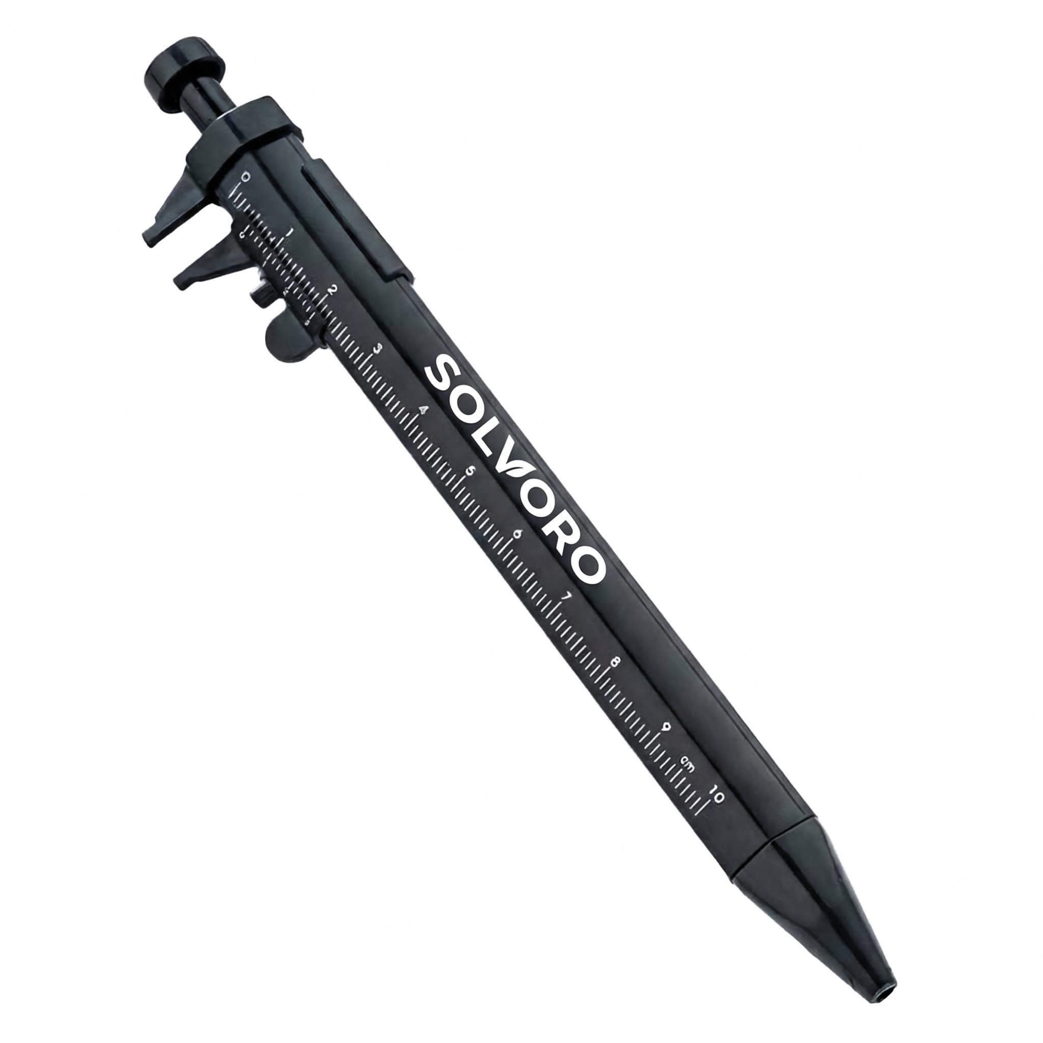 Retractable Caliper Ruler Ballpoint Pen gallery 3